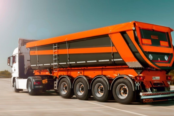 Damperli Yarı Römork